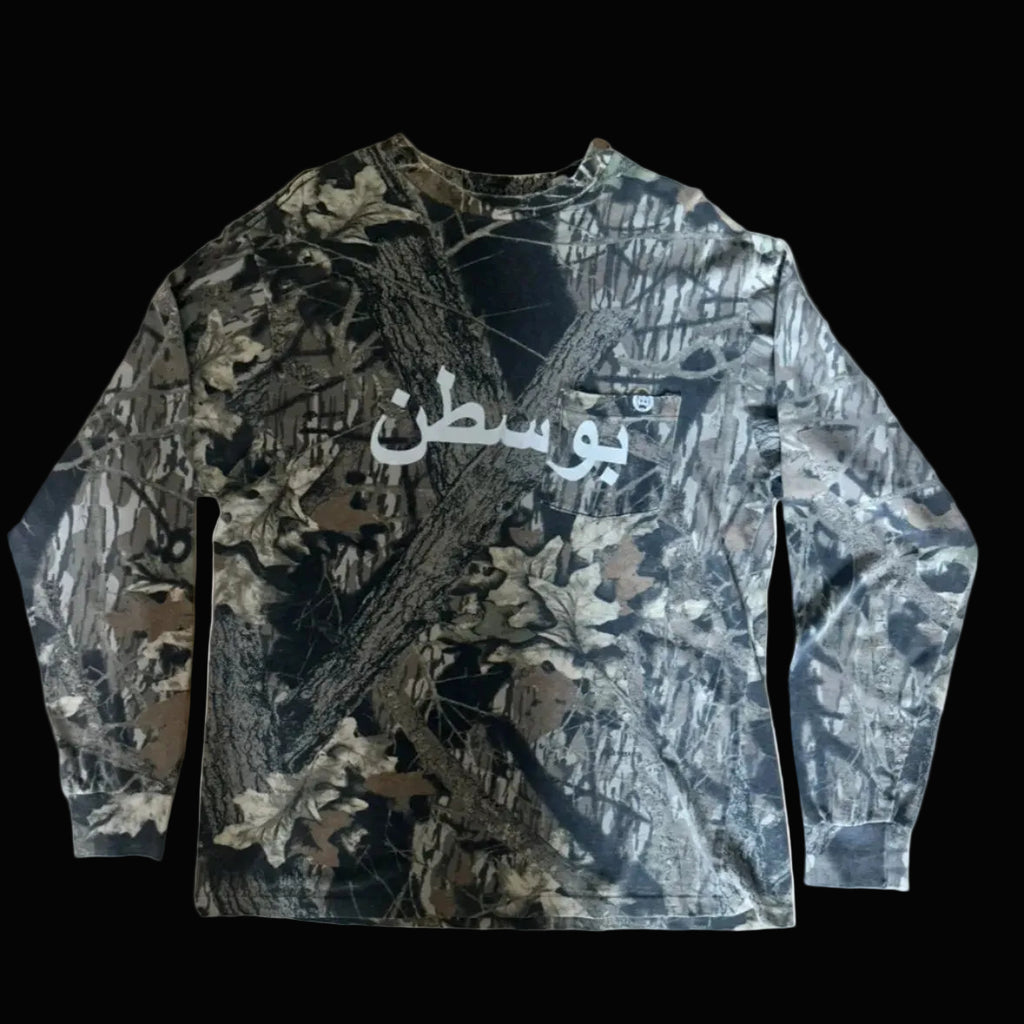 Camo "بوسطن" Longsleeve